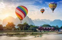Vang Vieng Laos Hot Air Balloon Adventure Tour