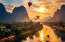 Vang Vieng Laos Hot Air Balloon Adventure Tour