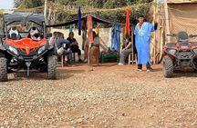 Agadir Or Taghazout: Quad Bike Safari Desert With Moroccan Tea