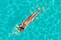 Clear Kayak Drone Photoshoot and Water Sports Activity