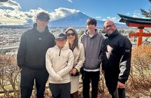 Mt Fuji Exclusive Tour with Private Car English Guide