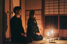 A candlelit tea ceremony in a 100-year-old Kyoto townhouse.