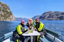 Stavanger 2 Hour Guided Lysefjord Safari on Speedboat