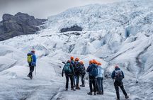 Vatnajökull Guided Beginner Glacier Walk with 4x4 Transfer