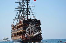 Antalya Pirate Boat Tour with Lunch & Free Soft Drinks