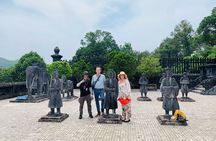 Hue: Royal Tombs, Pagoda, Perfume River by Dragon Boat & Car