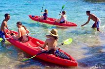 Kayak Tour to Magdalene Island with Snorkeling and Typical Aperitif