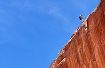 Discover Moab Rappelling on a Private Canyoneering Adventure
