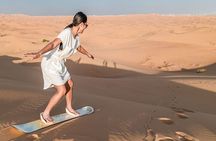 Dubai Desert Safari with Camel Riding, Sandboarding & Dinner