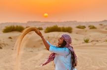 Evening Desert Safari Dubai with Quad Bike Camel Ride and BBQ