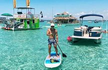 Ultimate Crab Island Tour Private Pontoon Charter