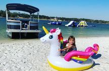 Ultimate Crab Island Tour Private Pontoon Charter