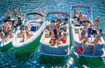 Ultimate Crab Island Tour Private Pontoon Charter