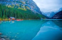 Sunset in Moraine and Lake Louise Tour at 6:00 pm