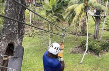 Ziplining and Dunn's River falls Combo from Montego Bay.