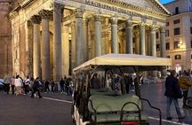 Private Night Golf Cart Tour in Rome 
