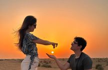 Vip Red dunes Sunset View Dubai desert Safari BBQ Dinner Shows 