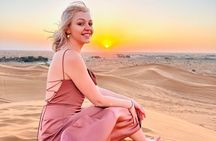 Premium Desert Safari ATV Camel Ride Sandboard with BBQ Dinner