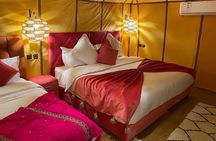 Merzouga Luxury AC Camp: Camel Ride, Dinner & breakfast