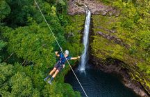 Big Island Zipline over KoleKole Falls