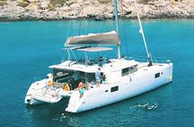 Athens Premium Catamaran Cruise to Cape Sounio with Lunch