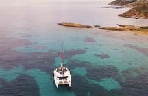 Athens Sunset Catamaran Cruises with Prosecco & Cheese Platter