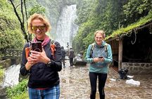 Quito to Otavalo: Market, Waterfalls & Peguche Lagoon Tour