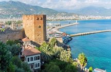 Explore Alanya City by Bus with Boat Ride and Cable Car