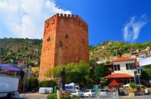 Explore Alanya City by Bus with Boat Ride and Cable Car