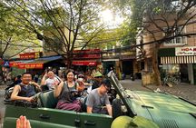 Hanoi Army Jeep Tour with Food and Culture Sightseeing