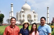 All Inclusive Taj Mahal, Agra Fort, Baby Taj Car with Tour Guide