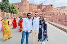 All Inclusive Taj Mahal, Agra Fort, Baby Taj Car with Tour Guide