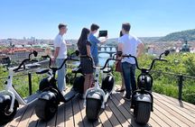 Prague Fat Tire E-Scooter Tour with A Local Guide