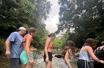 Rainforest Adventure Hike to Waterslide and waterfalls 