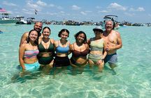 Destin Private Boat Tours Dolphin Crab Island Snorkel Sunset 