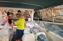 Blue cave and Zanjice Beach Full-Day Boat Tour from Herceg Novi