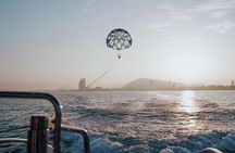 Parasailing in Barcelona