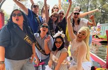 Drag Boat Party in Xochimilco with Tequila and Queens