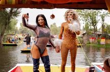 Drag Boat Party in Xochimilco with Tequila and Queens