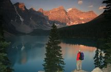 Sunrise Moraine Lake and Lake Louise