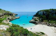 Tour boat Cala Figuera Cala Mondragó Caló des Moro Cala Marmols