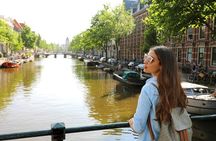 Amsterdam Walking Tour & Canal Cruise with Drink & Cheese Tasting