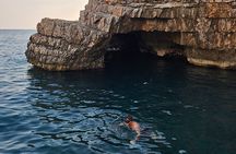 From Porto Montenegro Private Blue Cave Luxury Boat Experience