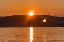 Golf Juan Sunset Sailing Cruise with aperitif at the Island