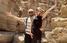 Sharing Tours to Wadi Shab with Sinkhole and Fins Beach