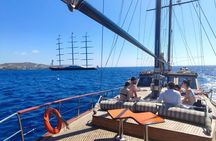 Shared Mykonos Sail Cruise to Delos and Rhenia Islands