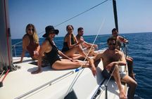 Barcelona: Sailing Tour with Tapas, Drinks, Swim & Sunset Option