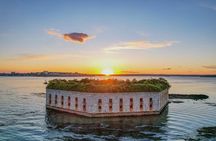 Sunset Lighthouse Cruise Along Casco Bay