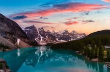 Moraine Lake Sunset and Twilight Tour - from Canmore/Banff