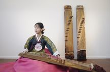Play Gayageum in Hanbok Cultural Experience in Bukchon